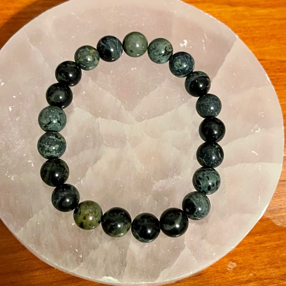 Handmade (by me) Kambaba Jasper Bracelet
